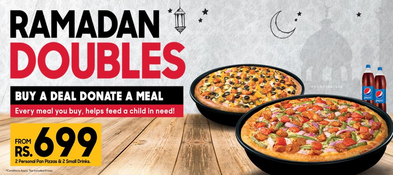 Pizza Hut Ramadan Doubles 2019