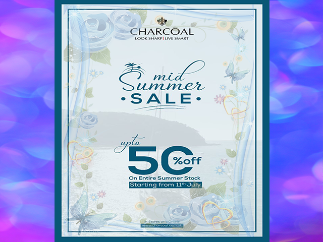Charcoal Mid Summer Sale 2019