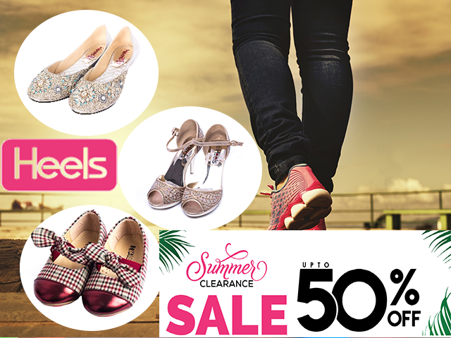 Heels Summer Clearance sale 2019
