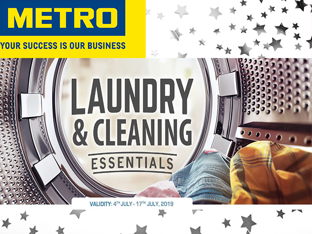 Metro cash & carry Laundry and cleaning Essentials 2019