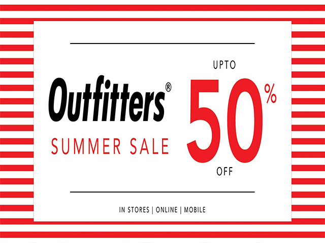 Outfitters Sale 2024 Flat 50% Off Price & Discounts