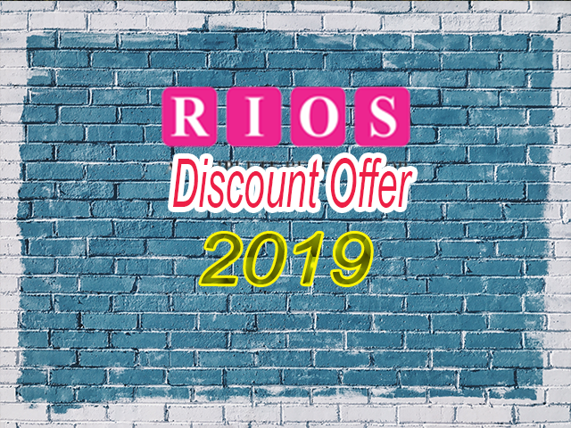 RIOS Cosmetics Discount offer