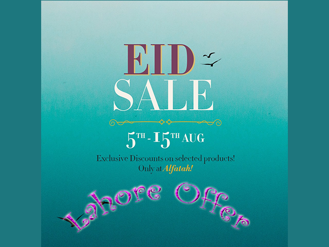 Alfatah Eid -ul- Azha Lahore Discount offer
