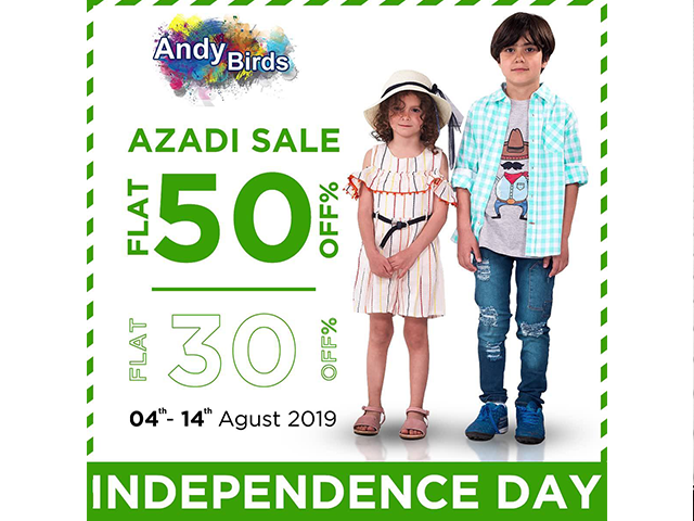 AndyBirds Azadi Sale