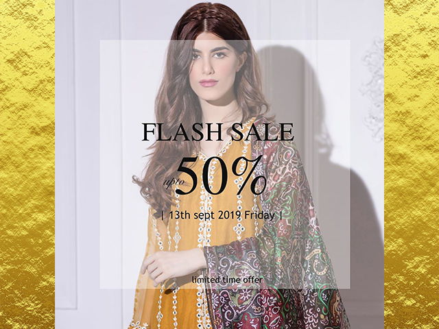 Agha Noor Flash Sale! Upto 50% Off from 13th September 2019