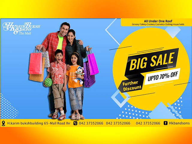 HKB BIG SALE 2019! UPTO 70% OFF AT HKB MALL ROAD