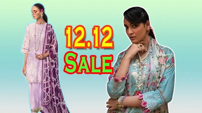 Sana Safinaz 12.12 Sale 2023 December Upto 50% Off