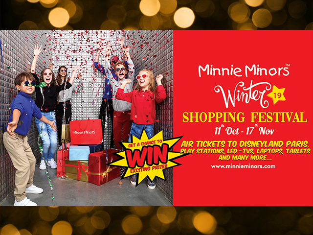 Minnie Minors Winter Shopping Festival 2019! Win Prizes through Lucky Draw