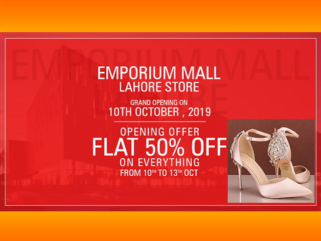 Unze London Store Grand Opening Offer in Emporium Mall