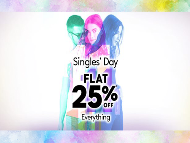 AK Galleria 11.11 Singles Day Sale 2019! FLAT 25% OFF ON EVERYTHING