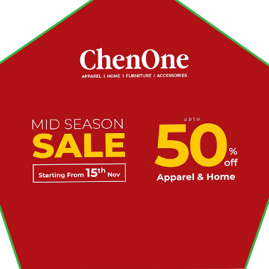 Chenone Mid Season Sale 2024 - up to 50% OFF - apparel and home