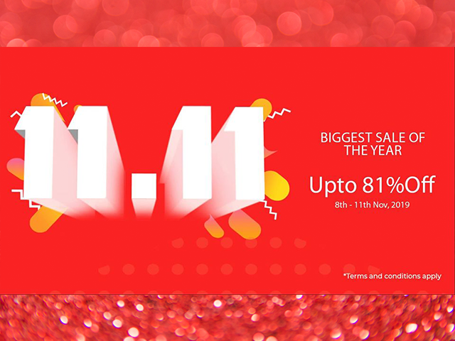 Khas 11.11 Sale! Upto 81% Off in stores and online