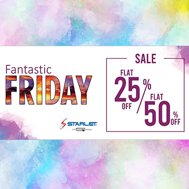 Starlet Shoes Fantastic Friday Sale 2019! Flat 25% & 50% OFF in stores and online