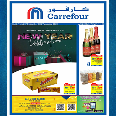 Carrefour New Year Celebrations Leaflet! New Year 2020