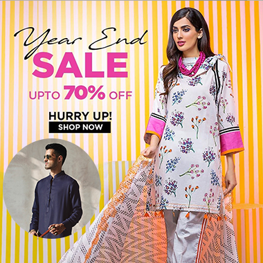 Gul Ahmed year-end sale! Up to 70% off from 18th December 2019