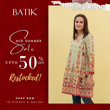 Batik Mid Summer Sale! Up to 50% OFF