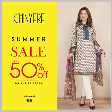Chinyere Sale 2025 Flat 50% Off Summer Collection