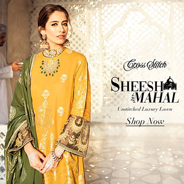 Cross Stitch luxury lawn! In stores and online