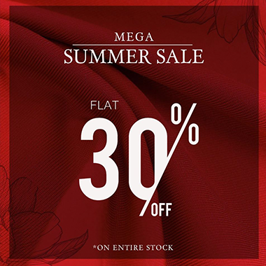 Kayseria Mega Summer Sale! Flat 30% off on entire stock