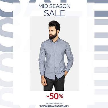 Royal Tag Mid Season Sale 2023! Up to 50% off on entire stock
