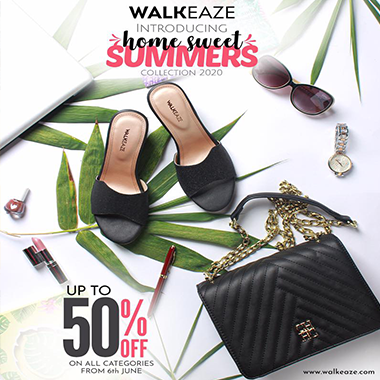 Walkeaze Summer Sale! Up to 50% off on all Categories