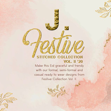 J. Junaid Jamshed Festive Stitched Collection 2023! Volume II available