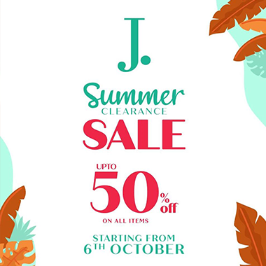 J. Junaid Jamshed Clearance Sale 2020 ! Up to 50% off on all items