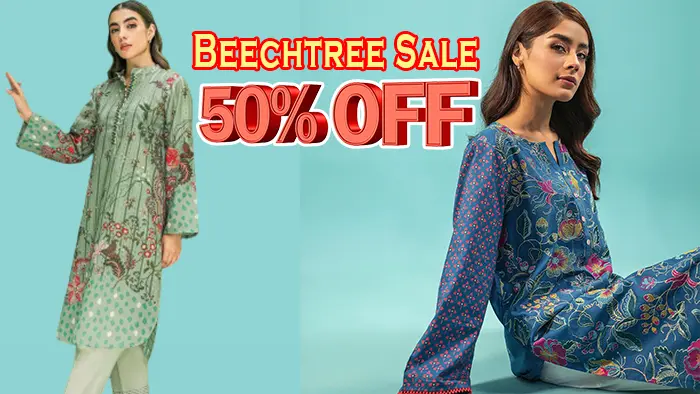Beechtree Defence Day Sale 2024 Flat 50% off Unstitched