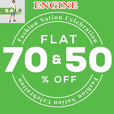 Engine Independence Day Sale! Flat 70% & 50% off on selected stock