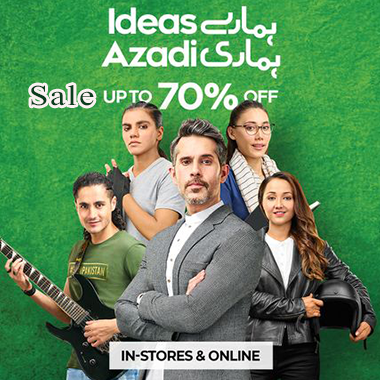 Ideas By Gul Ahmed Azadi Sale 2024! Up to 70% off