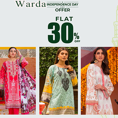 Warda Independence Day Sale 2021! New Arrivals Sale