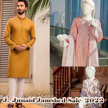 J. Junaid Jamshed online sale! flat 25% off from 10th July 2022