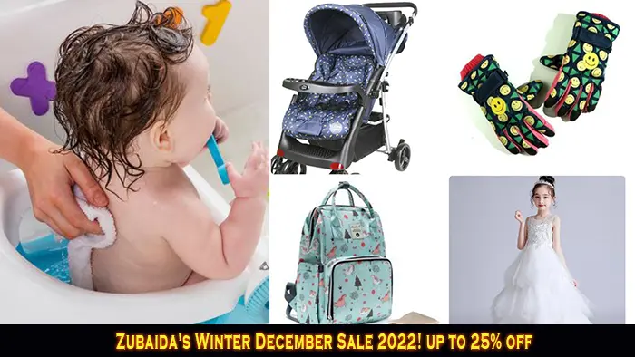 Zubaida's Winter December Sale 2022! up to 25% off instores & online