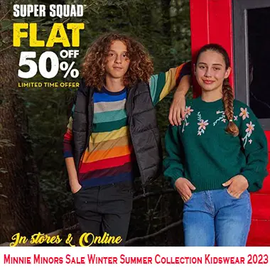 Minnie Minors Kidswear Sale 2023! Flat 50% Off With Price