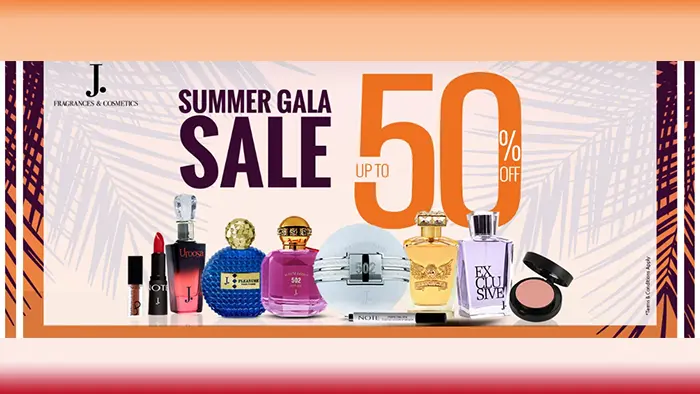 J. Junaid Jamshed Summer Sale 