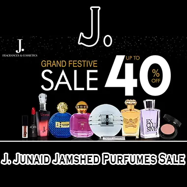 J. Purfumes Sale 2025! Upto 50% Off Fragrances Online Pakistan