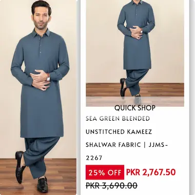 J. Men’s Summer Sale 2023! Upto 50% Off With Price