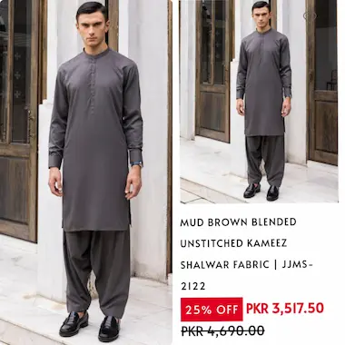 J. Men’s Summer Sale 2023! Upto 50% Off With Price
