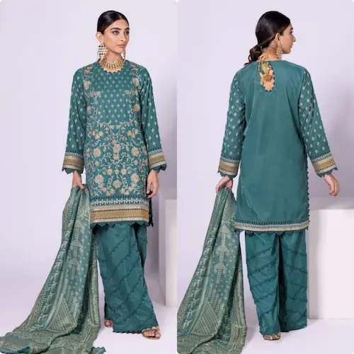 Khaadi Fabrics 3 Piece Suit