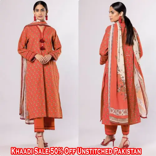 Khaadi Sale 2023 Winter Collection 50% Off With Price