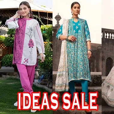 Ideas by Gul Ahmed Sale 2023! Up to 70% off in stores and online