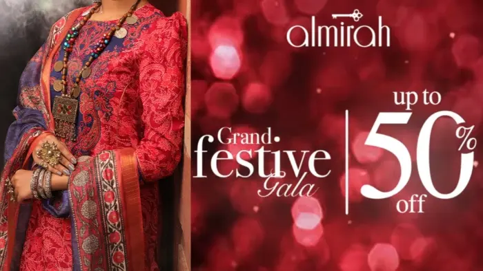 Almirah Grand Festive Gala Sale 2023! Up to 50% Off Online