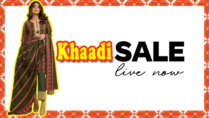 Khaadi Sale 2025 Winter Collection 50% Off With Price