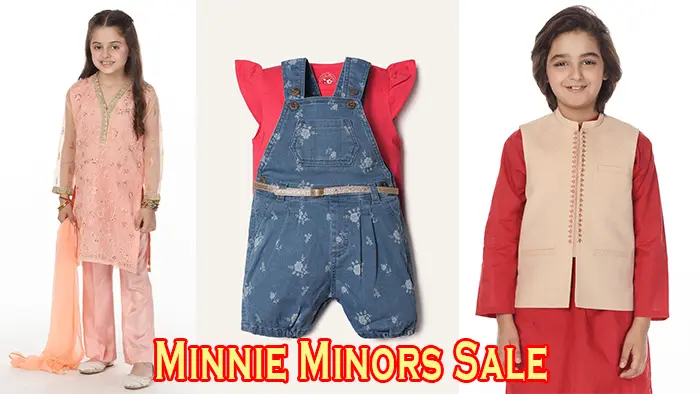 Minnie Minors Sale 2023 Flat 50% Off Summer Kidswear