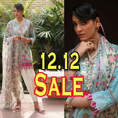 Sana Safinaz 12.12 Sale 2023 December Upto 50% Off
