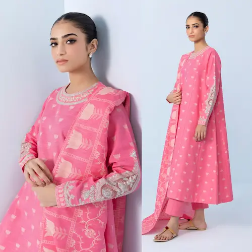Sapphire Sale Today Unstitched 2024 Winter Flat 30% & 50% Off