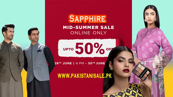 Sapphire Winter Sale 2025! Up to 70% Off Unstitched