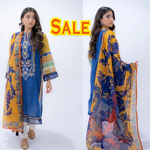 Kross Kulture Eid Sale 2024 Unstitched Flat 30% & 50% Off