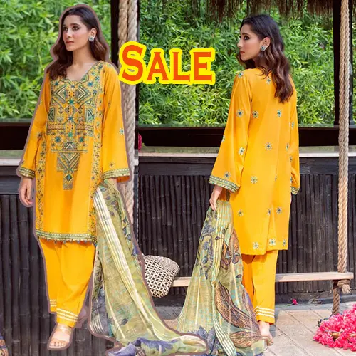 Kross Kulture Eid Sale 2024 Unstitched Flat 30% & 50% Off